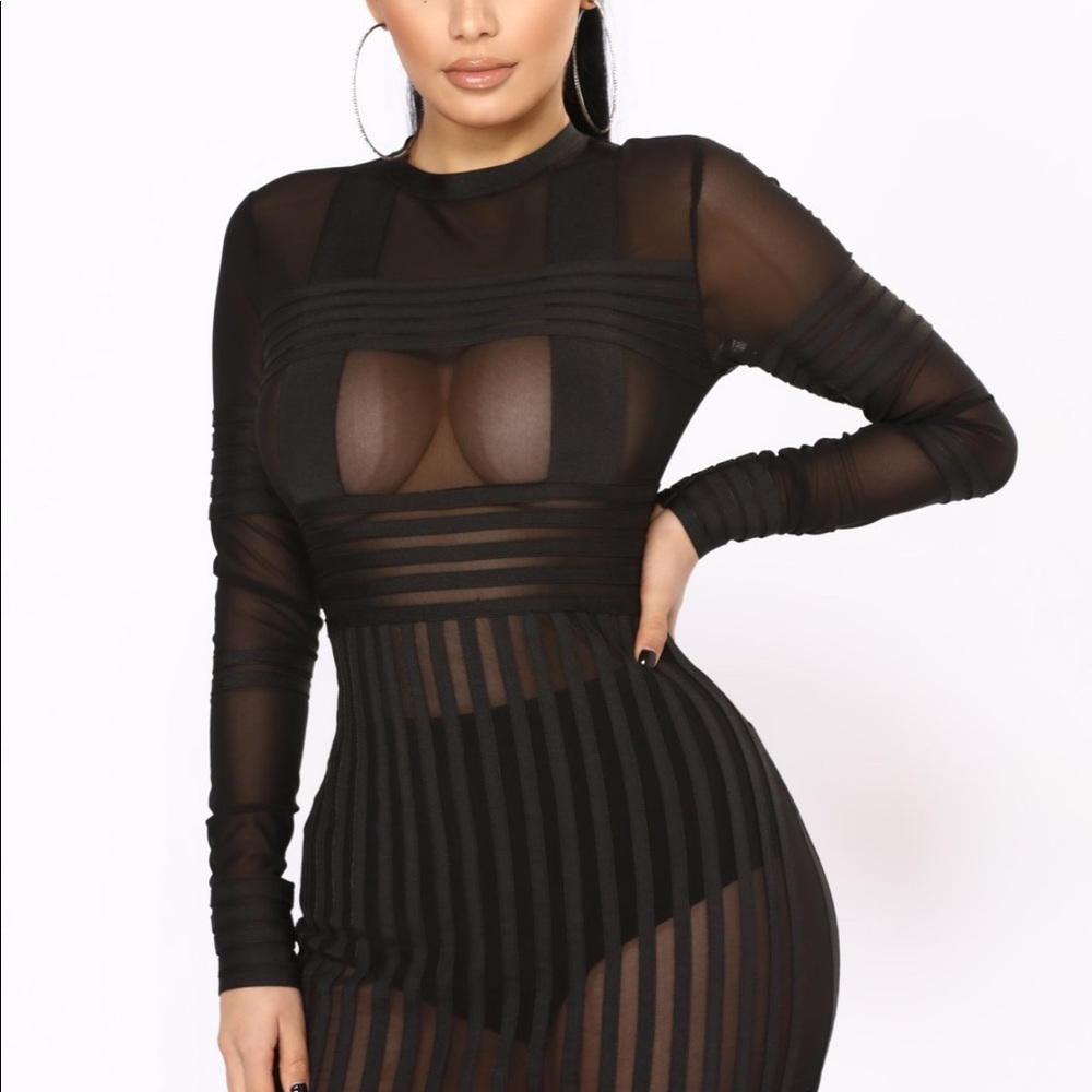 Fashion Nova “ Mesh Made Me Do It”